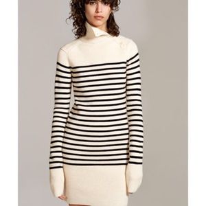 Zara striped knit mini dress.